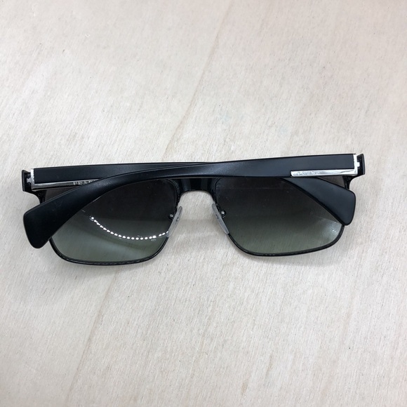 Prada SPR 510 Sunglasses Rectangular Logo Polzarized Italy Authentic - Picture 5 of 12